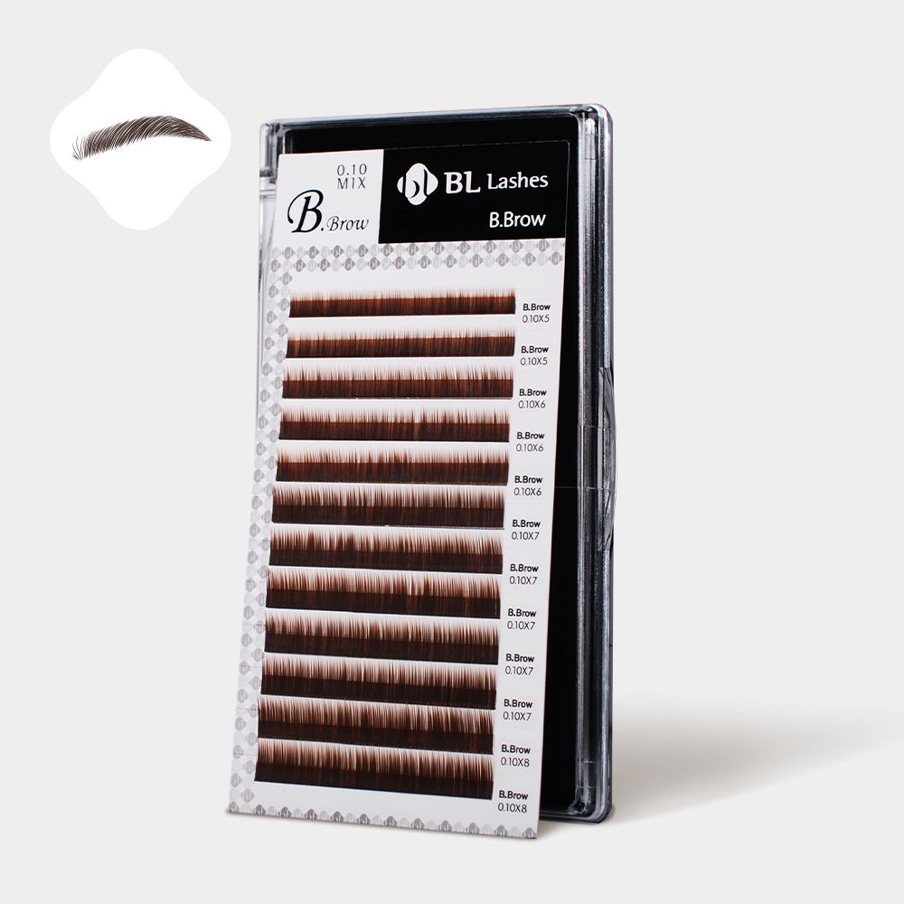 B.Brow Eyebrow extensions (Dark Brown)