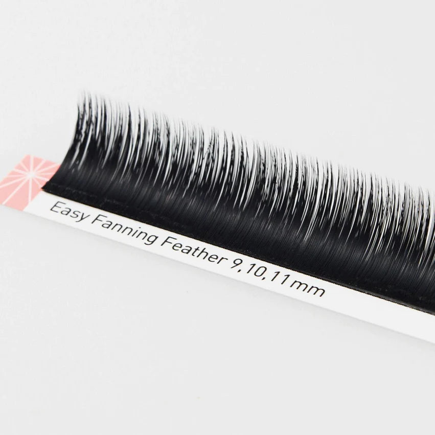 Pestañas de abanico fácil (Feather) 0.05