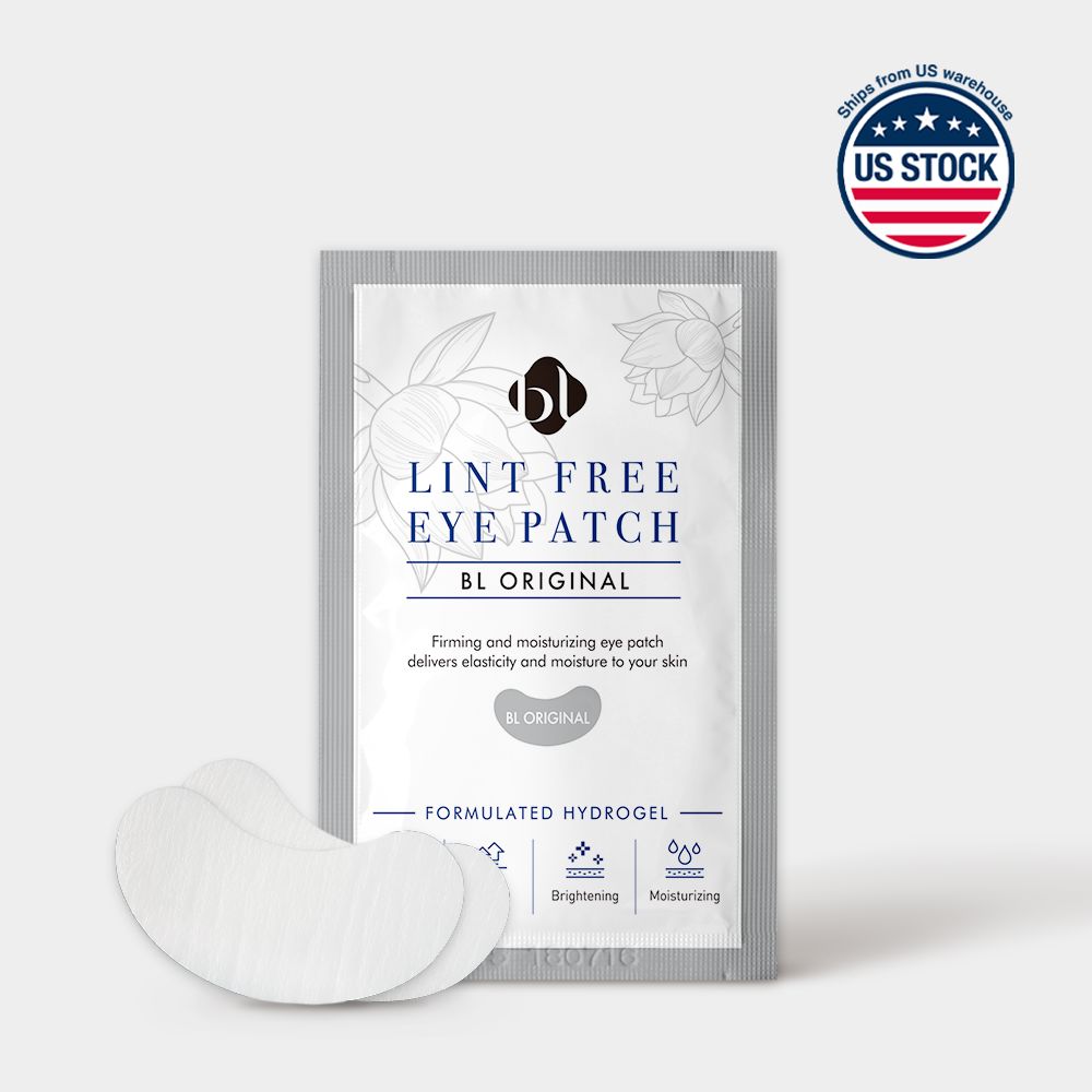 BL Lashes Lint Free Eye Patch Hydrogel Firming and Moisturizing 5pcs 1box 100pcs 1pouch Korea eyelash extension korean lash lift