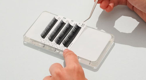 How to use Silicone Work Pad for Lash Extension