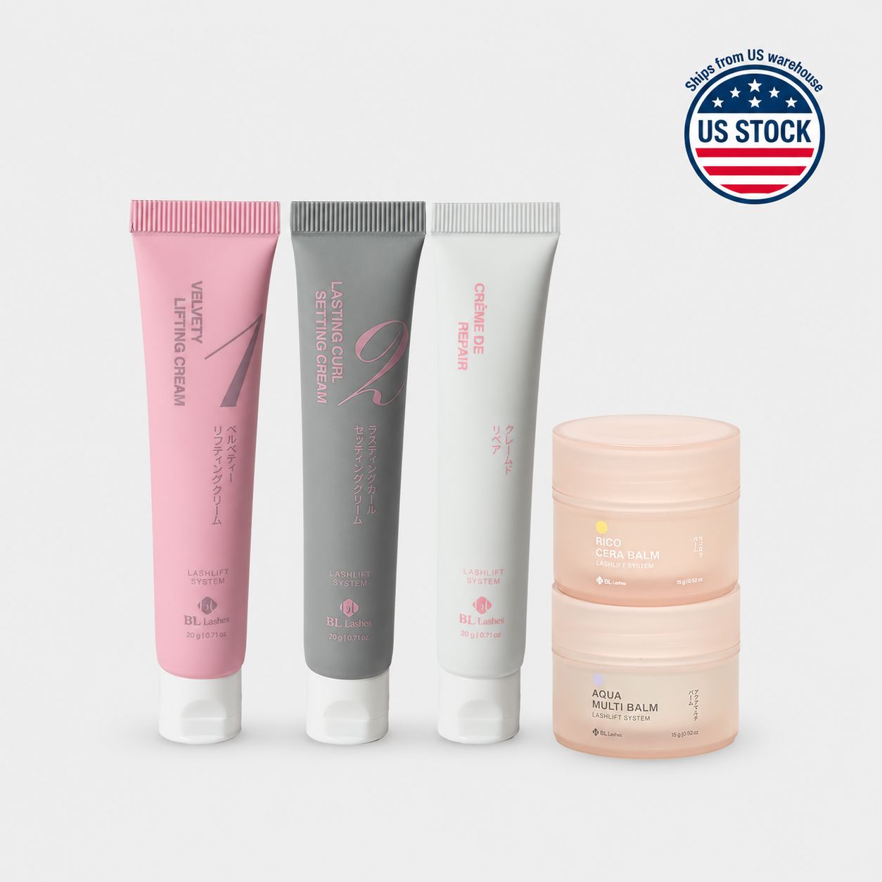 BL 5-Step Korean Lash Lift Set - US Stock