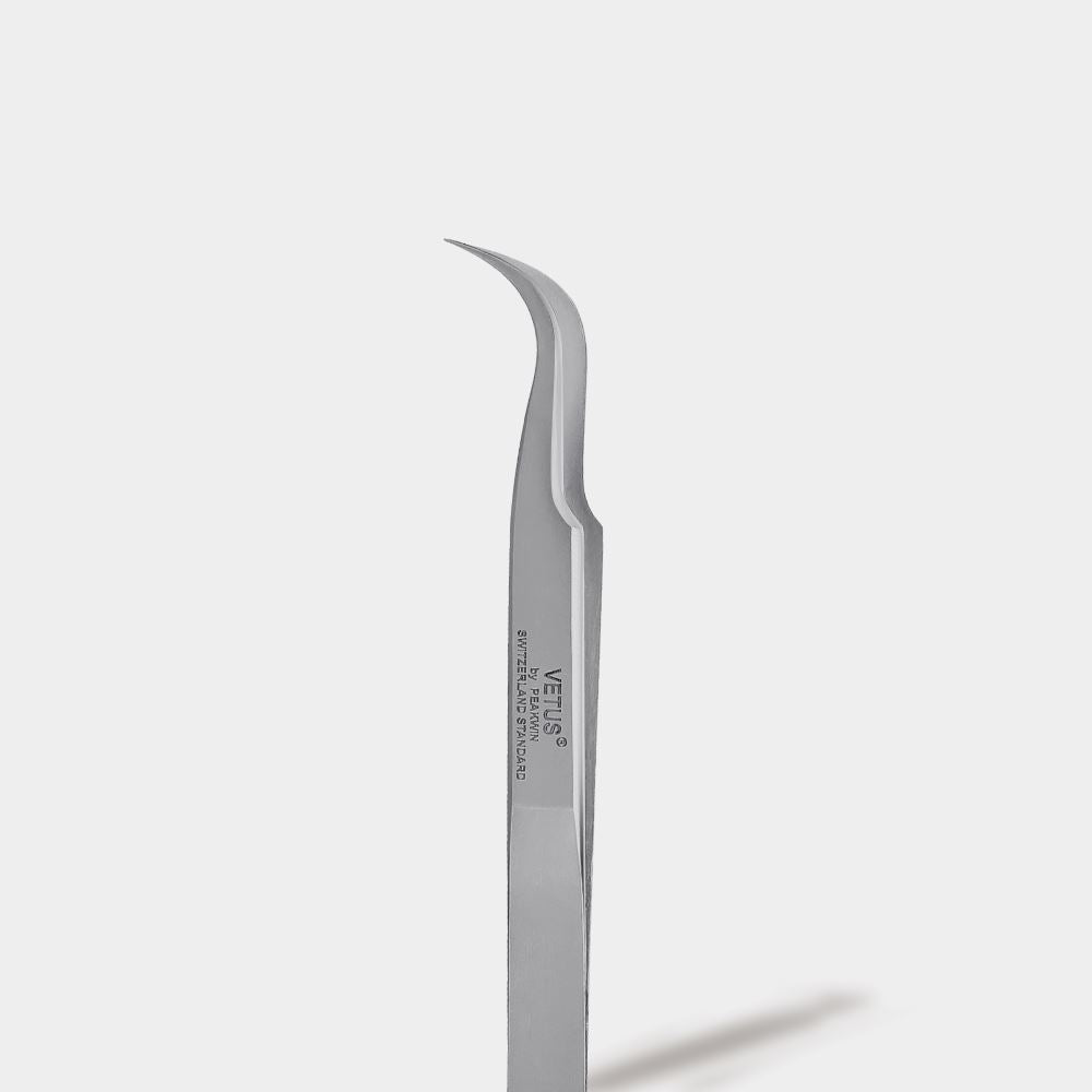 Vetus Silver Tweezers (Curved) - 7-SA (S shape)